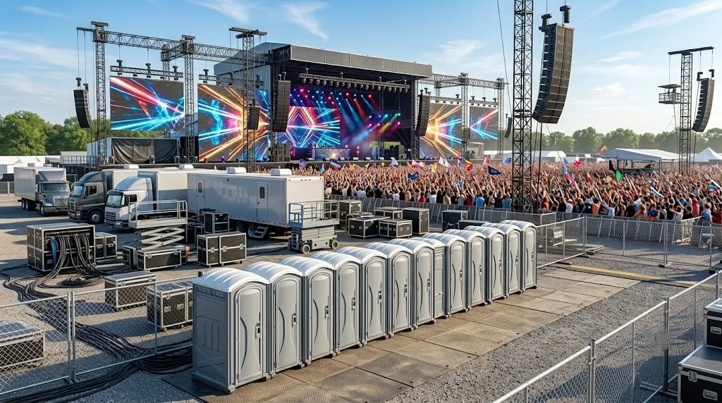 Concert Restroom Rental in Thornton, CO