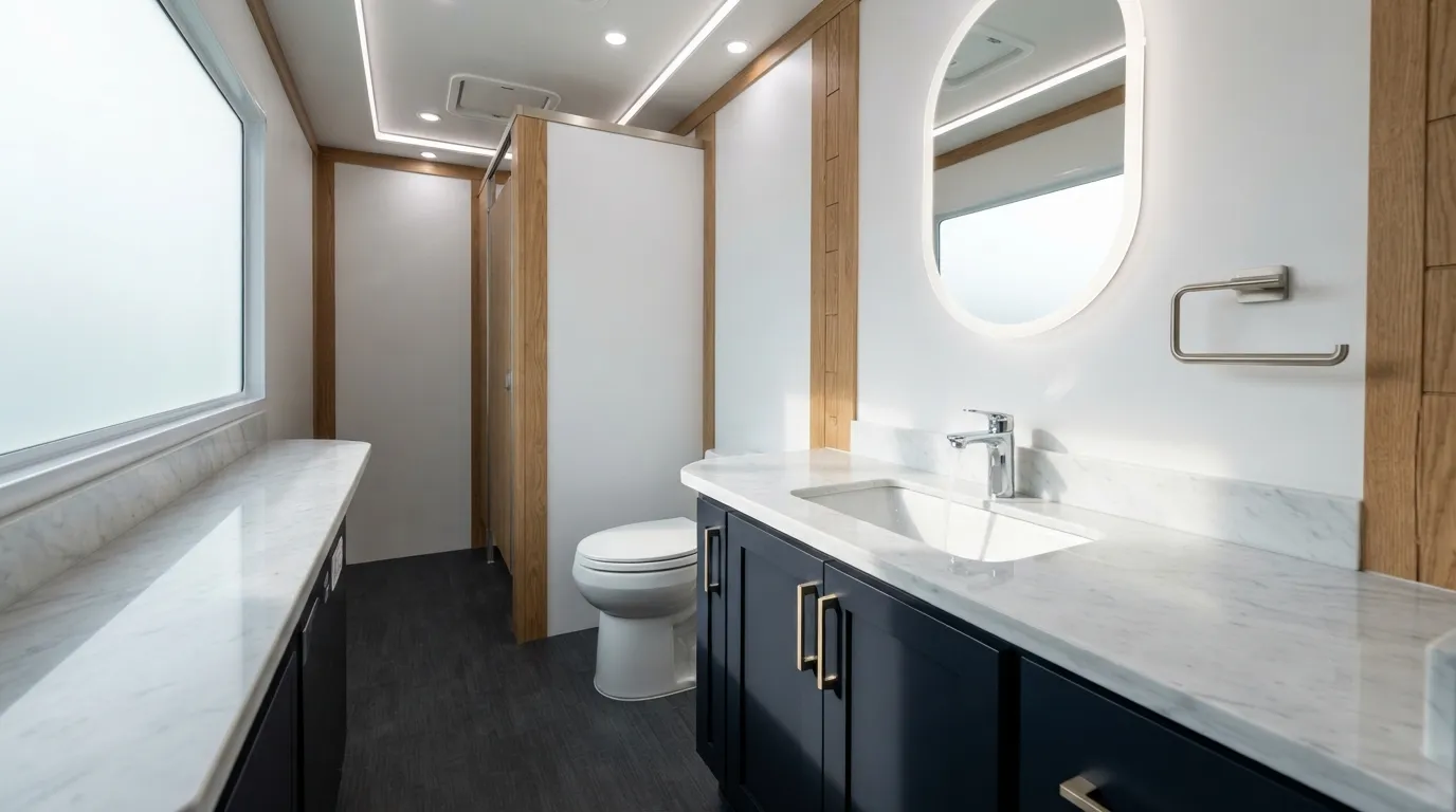 Luxury Restroom Trailer in Thornton, CO